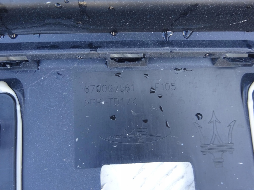 Maserati ghibli granlusso 17-19 lift бампер задняя с Разборки