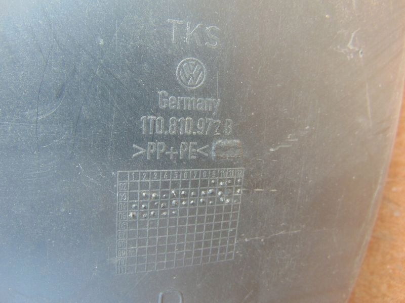 фото №6, Подкрылок правый задняя vw touran