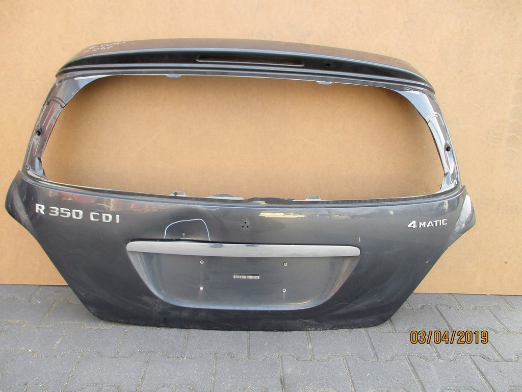 фото №1, Крышка багажника задняя mercedes r klasa 251