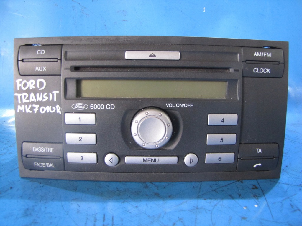 фото №1, Радио ford transit vii 2010r. отсутствует код