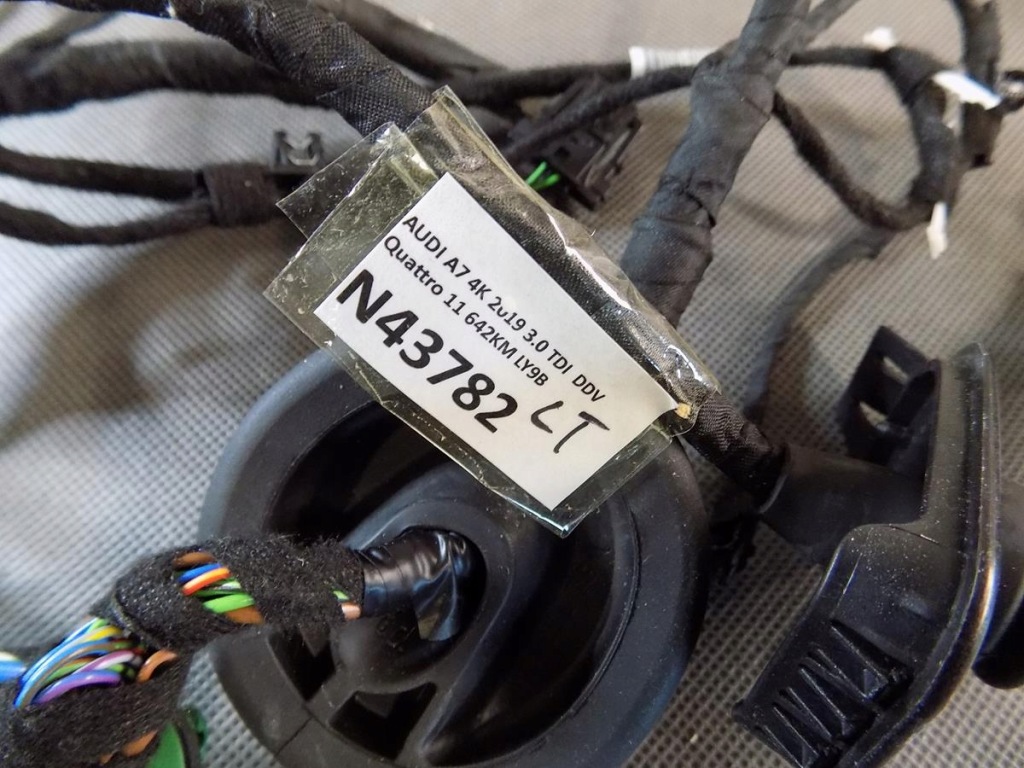 фото №2, Audi a7 4k жгут дверь левая задняя