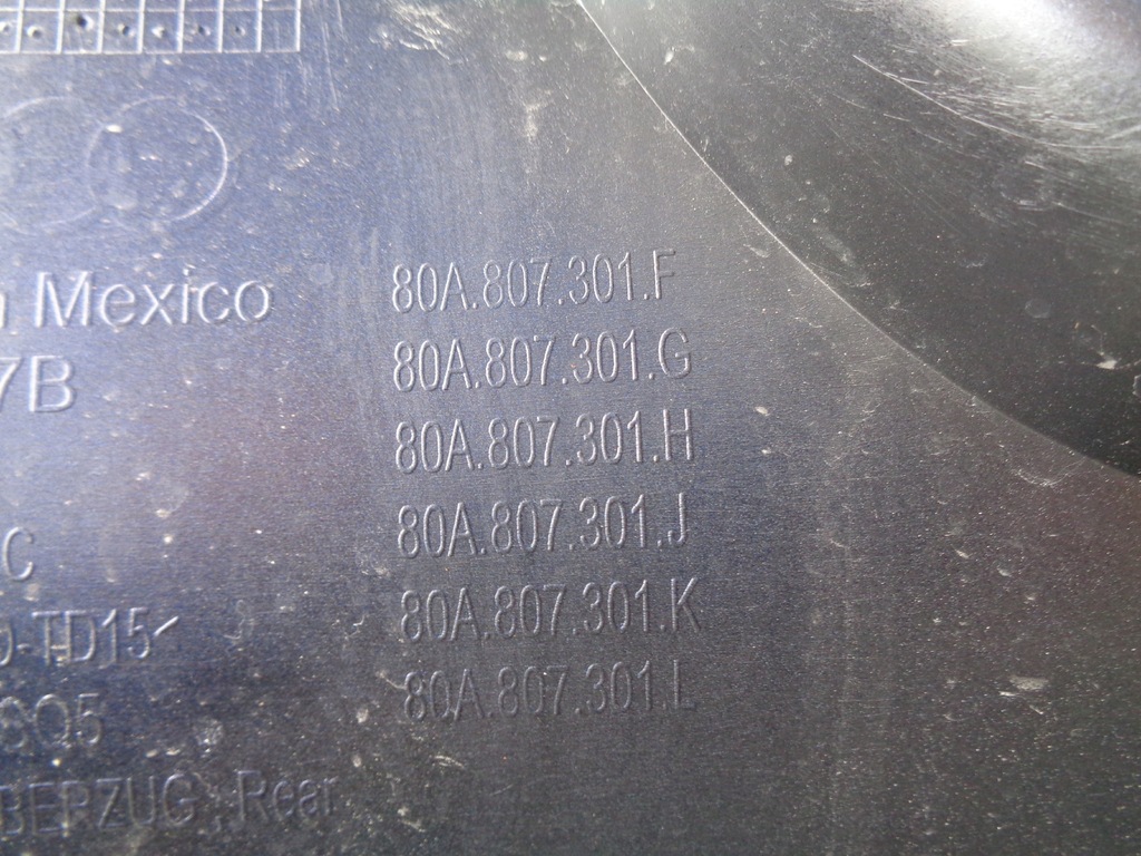 фото №13, Audi q5 sq5 s line 80a бампер задняя 80a807511c