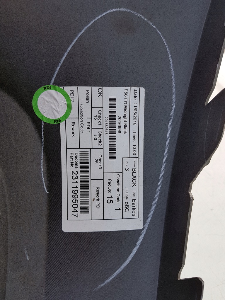 фото №8, Mini cooper f55 бампер передній перед