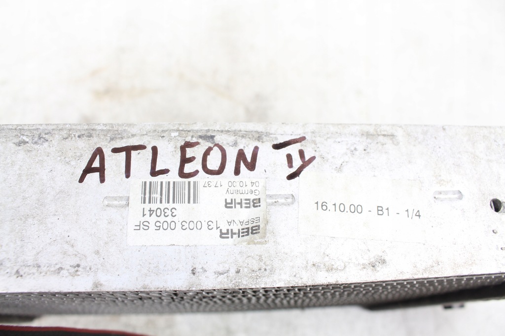 фото №10, Радиатор интеркулер 3.0 td cabstar atleon 99-