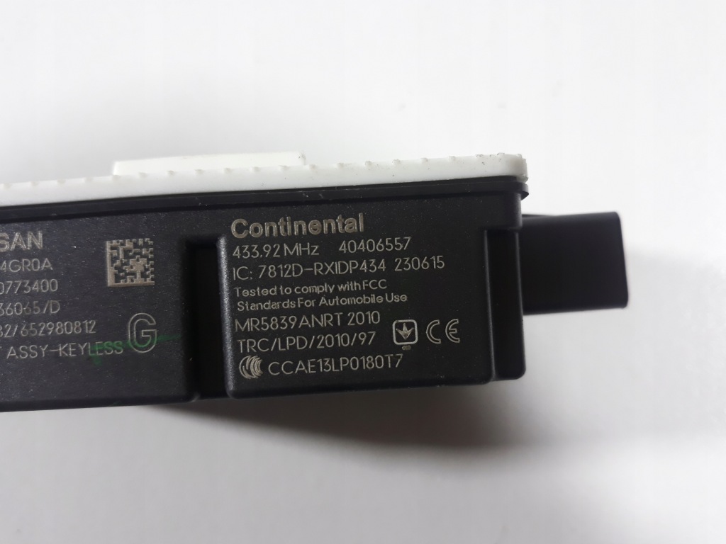 фото №5, Infiniti q50 16r- модуль keyless 285954gr0a