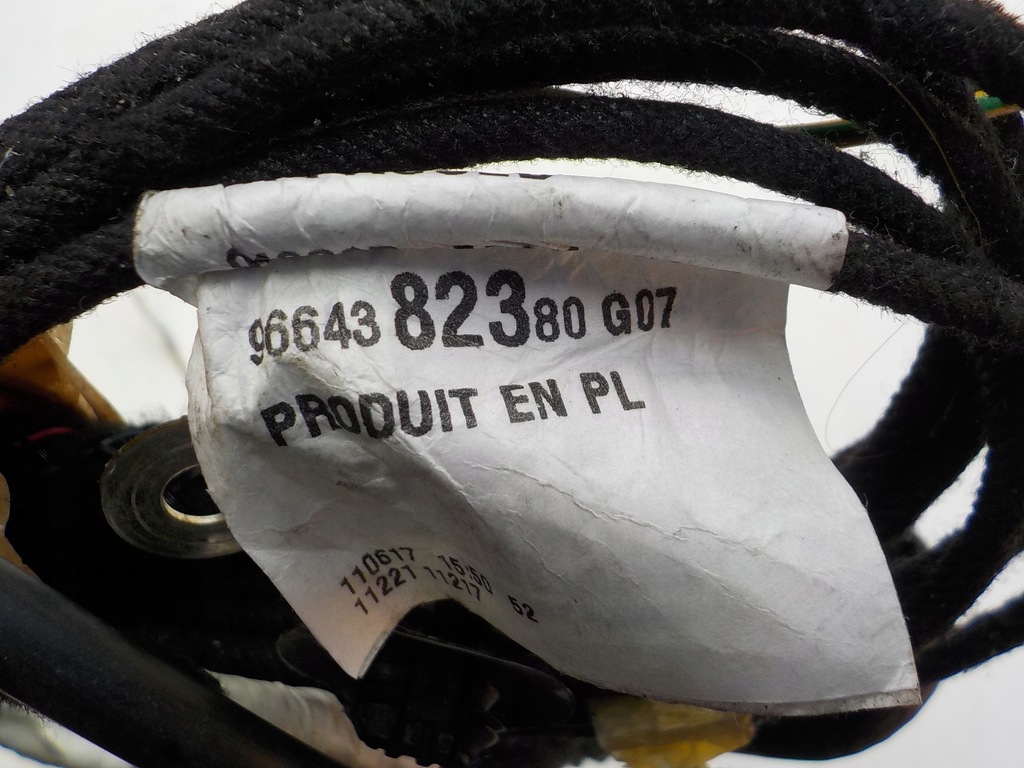 фото №4, Peugeot 3008 джгут кришки радіо 9664382380