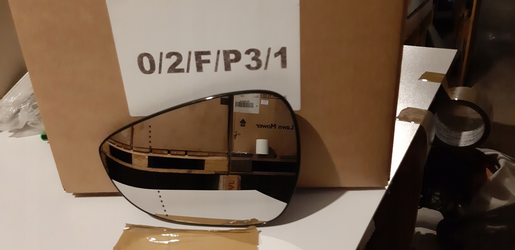 фото №6, Вкладиш дзеркало лівий ford fiesta mk7 2008-2012