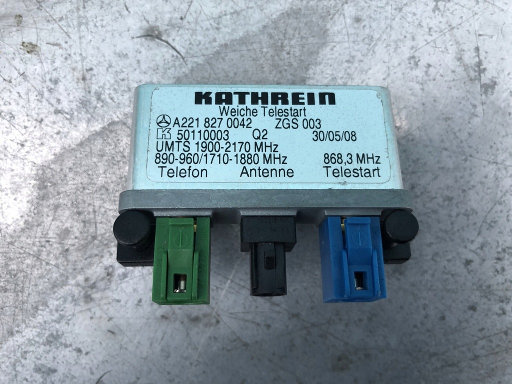 фото №1, Mercedes ml w164 модуль усилитель антенны