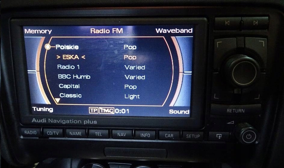 фото №8, Audi tt 8j навігація navi plus gps rns-e sd pl język polski kod 8j0035192