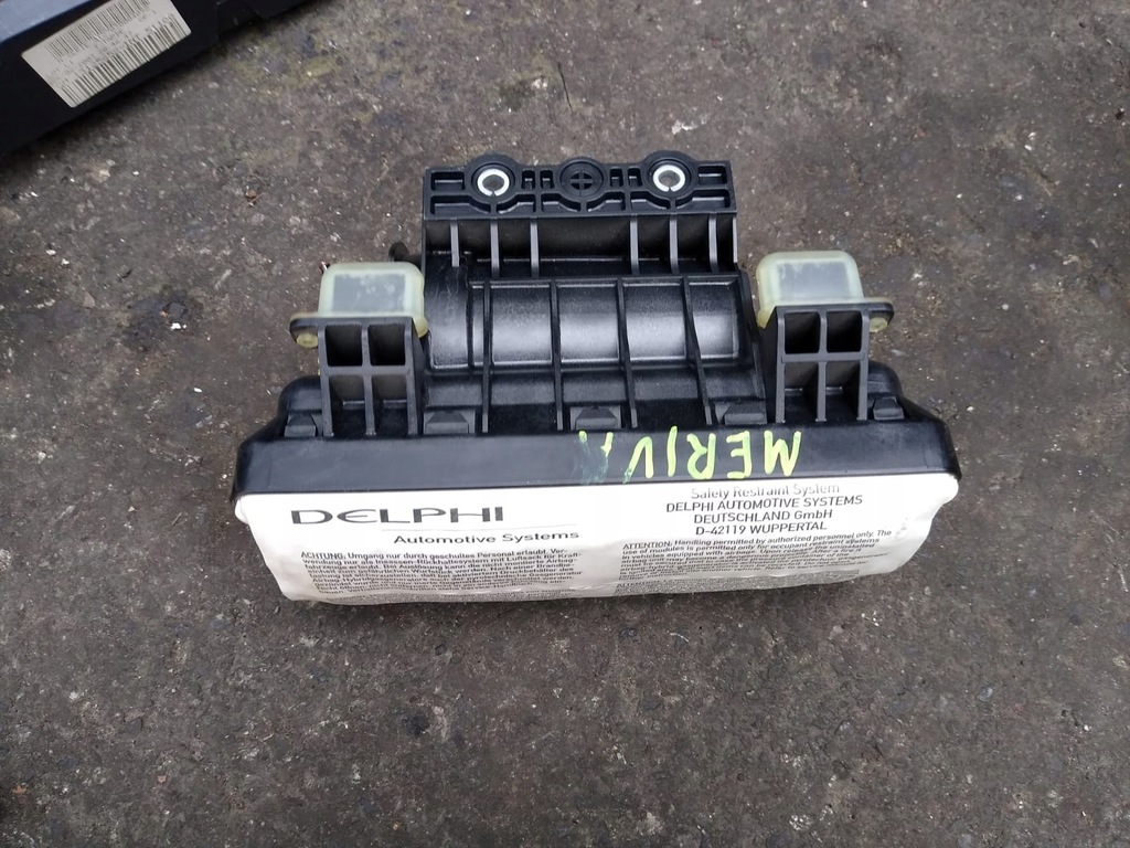 фото №6, Meriva a консоль приборная панель подушки безопасности подушка безопасности датчик