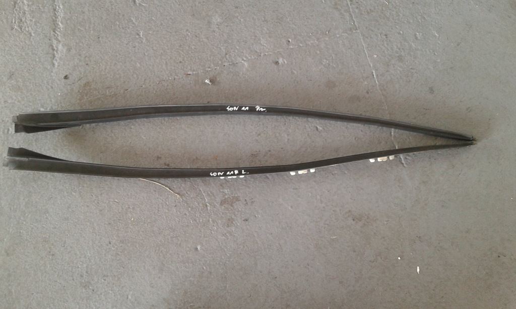 фото №1, Hyundai sonata v yf 2011 молдинг скло бічний перед