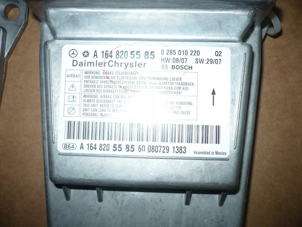 фото №1, Датчик подушка безпеки mercedes w164 ml 1648205585