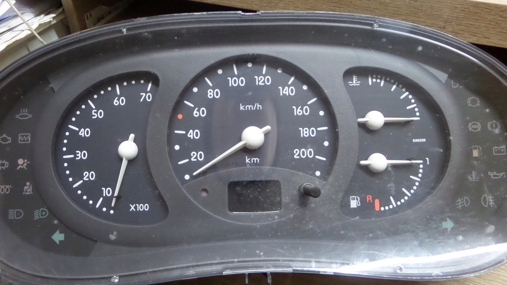 фото №4, Лічильник прилади 7700410434g renault clio ii 1.4 8v