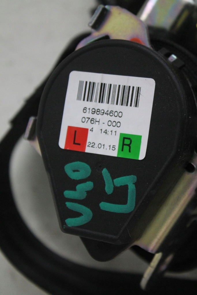 фото №4, Pas безпеки лівий задня натягувач volvo v40 ii