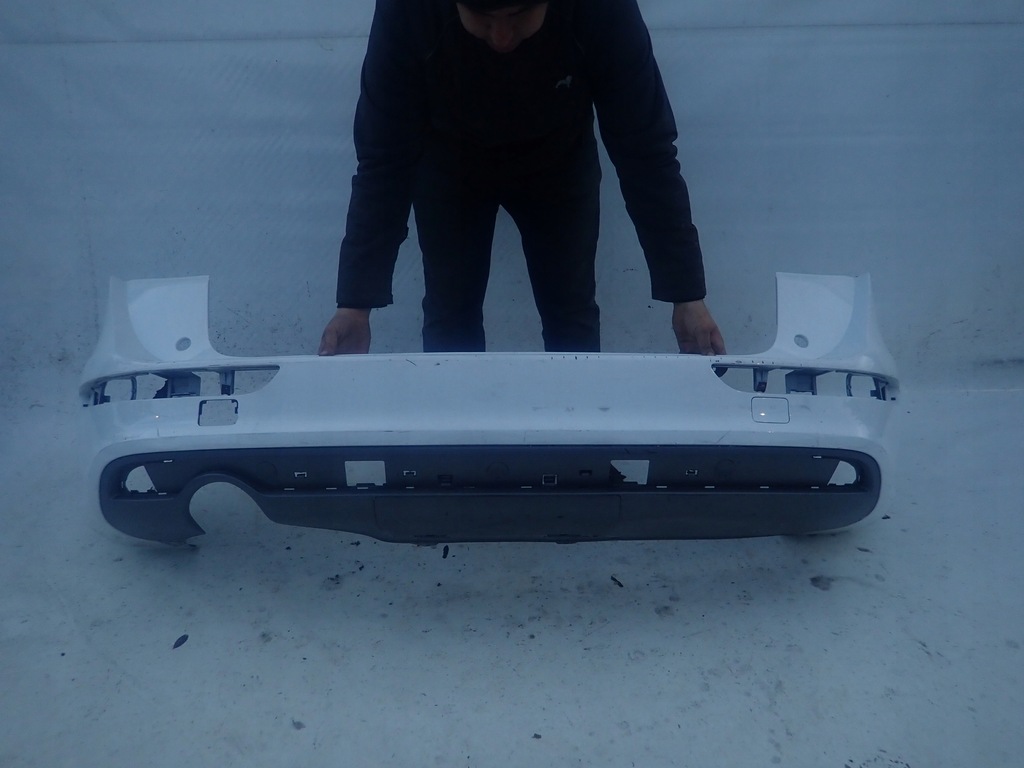 фото №11, Audi q5 8r 08-16 s-line бампер задняя 1 труба