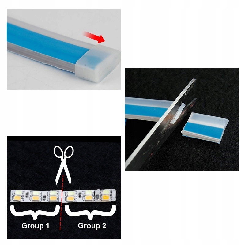 фото №13, Світло денні drl led стрічка ремінь плаваючий динамічні поворотник 60cm