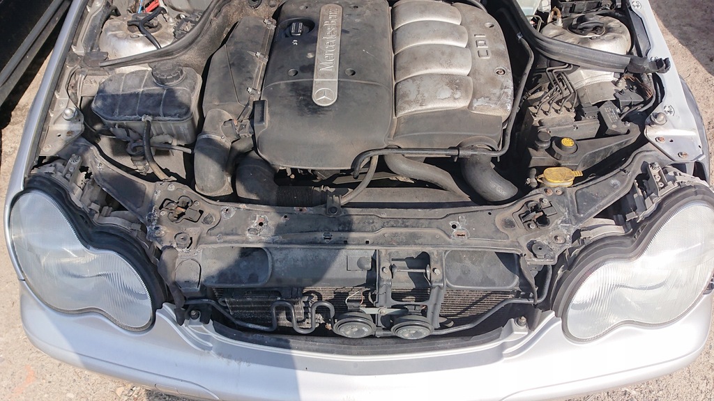 фото №12, Перед kompletny mercedes c200 s203 02r. 2.0 744 eu