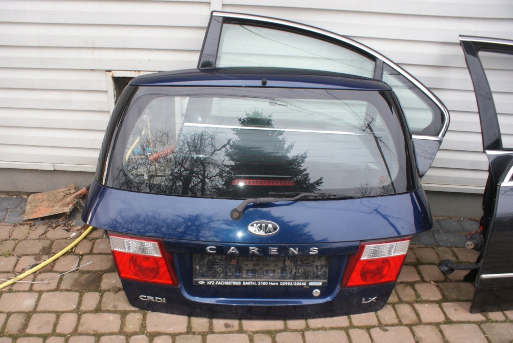 фото №1, Kia carens ii крышка багажника задняя 6k