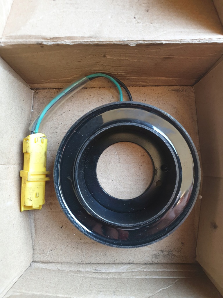 фото №10, Сцепление полный компрессор кондиционера sanden sd7v16 6pk 119mm p