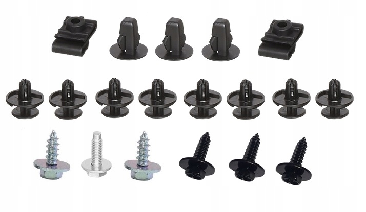 фото №1, Кліпси підкрилок toyota yaris p1 p9 aygo