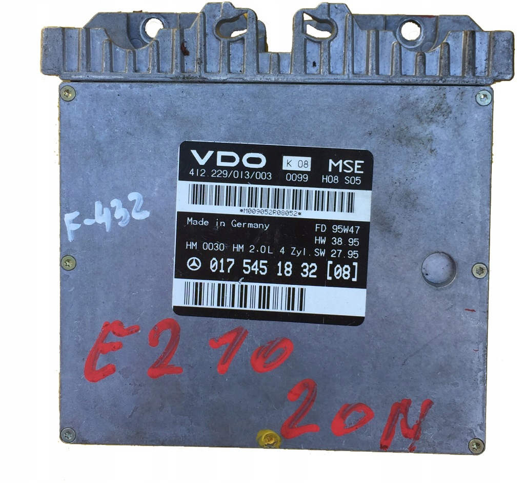 Купити Ecu mercedes w210 2.0 16v 0175451832