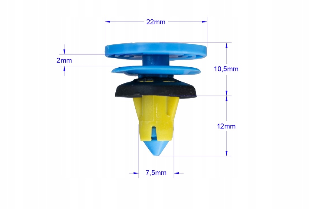 фото №2, Клипса штифт обивка 52034852 jeep renegade