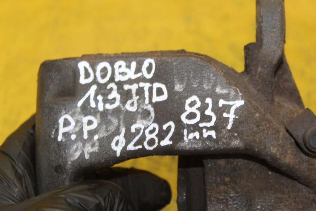 фото №6, Супорт гальмівний правий перед doblo 1.3 m-jet 282mm