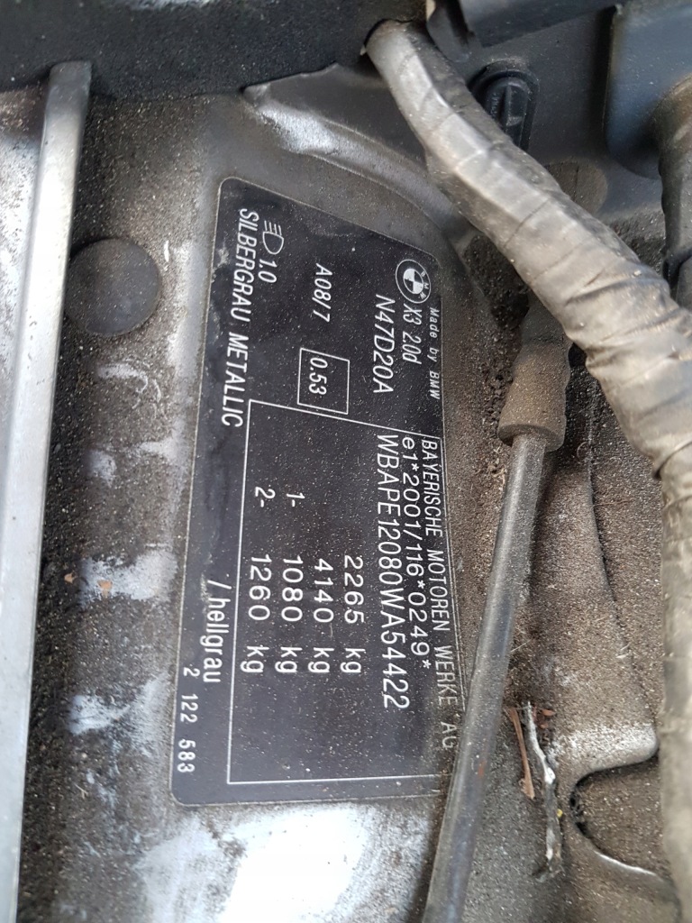 фото №3, Приводной вал левая задняя bmw x3 e83 lift 2.0d 177km