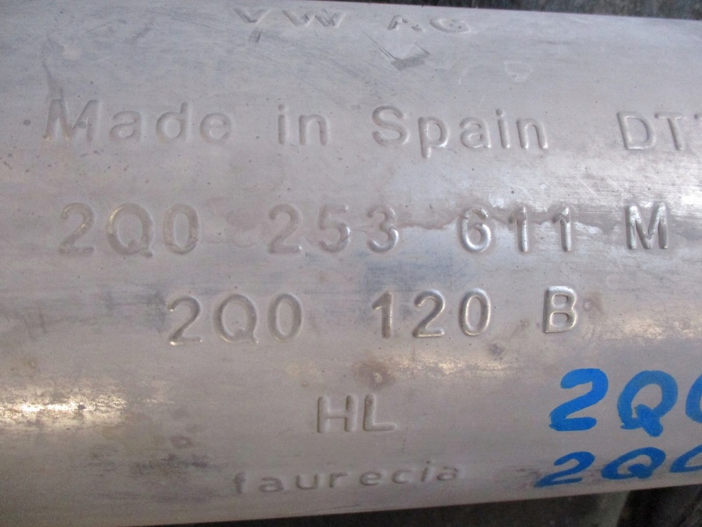фото №5, Гаситель выхлоп seat ibiza 5 2q0253611m