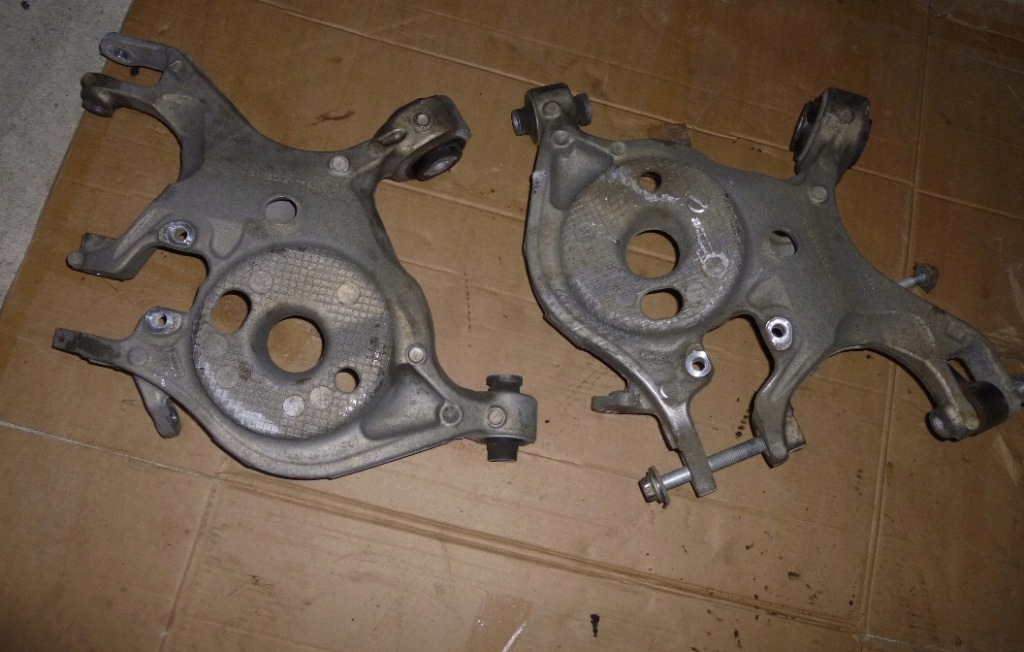 фото №3, Ford mondeo mk5 fusion рычаг ступица задняя