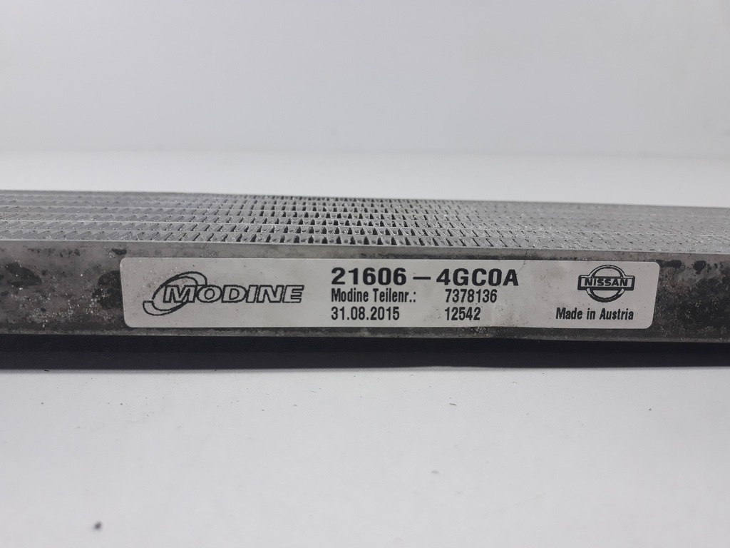 фото №10, Infiniti q50 2.2d 16r- радиатор радиатор масла 0005010765