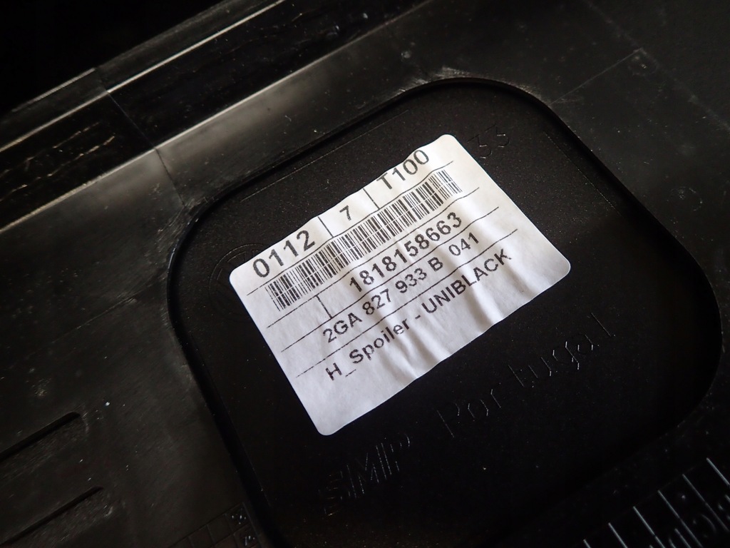 фото №7, Спойлер спойлер na кришка vw t-roc t roc 2ga