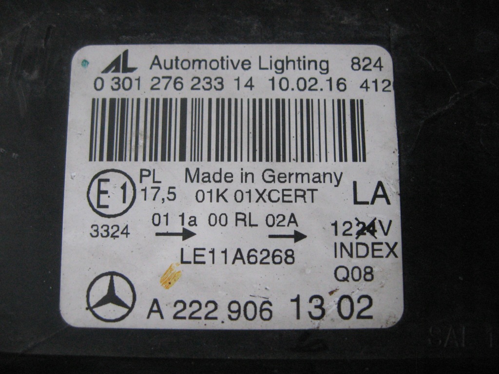 Левая фара - full led - mercedes s klasa w222 в Украине