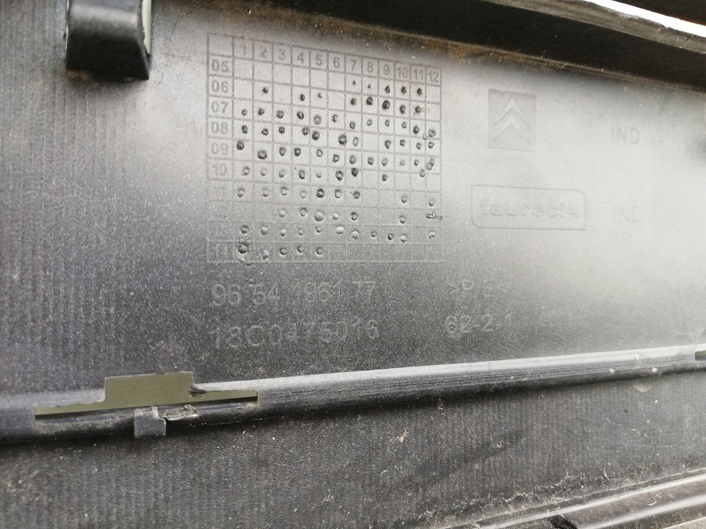 фото №13, Citroen c4 grand picasso 07- бампер передний перед