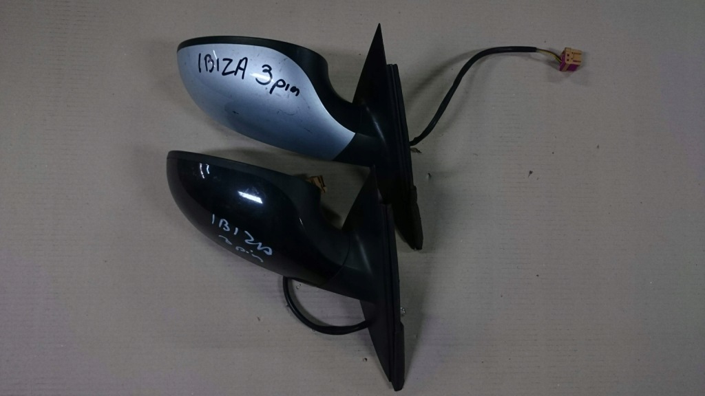 фото №1, Зеркало правое seat ibiza iii 3 контакты pin