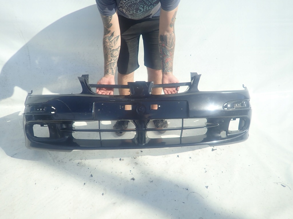 фото №11, Nissan almera n16 99-02 бампер перед передній