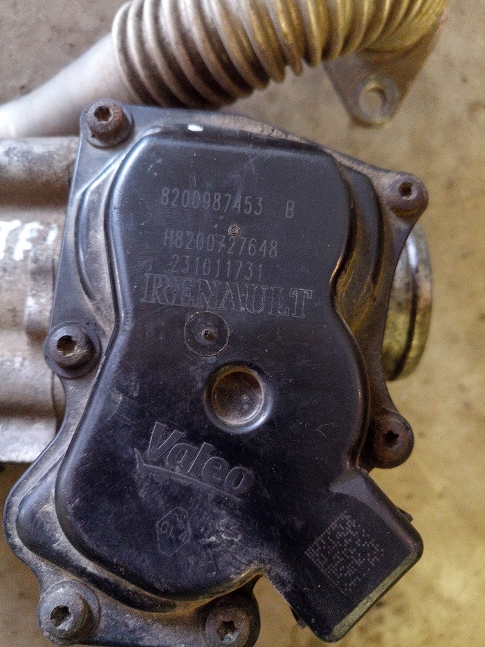 фото №7, Renault 2,3 dci дросельна заслінка egr датчик тиску