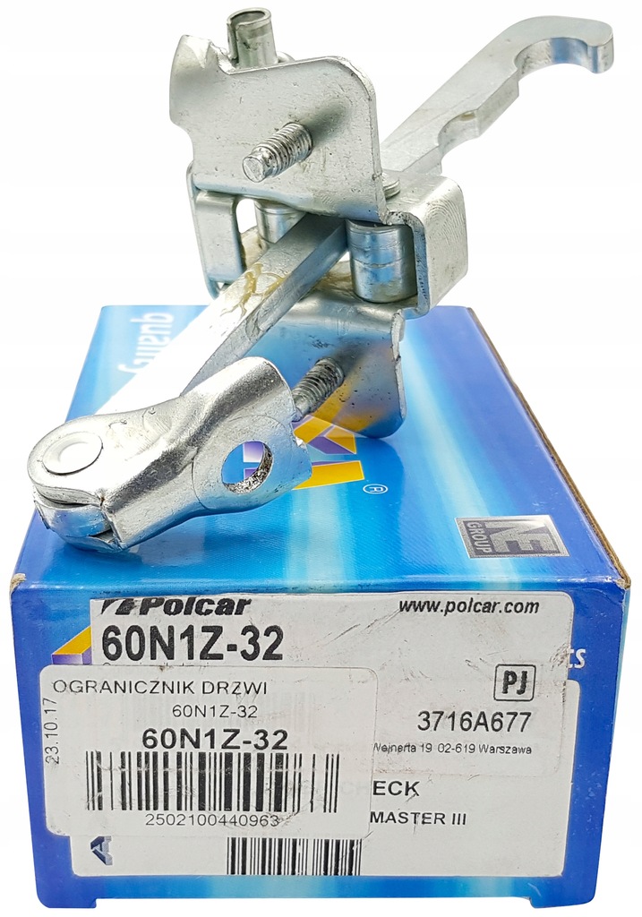 фото №1, Ограничитель дверь do renault master iii 2.3dci