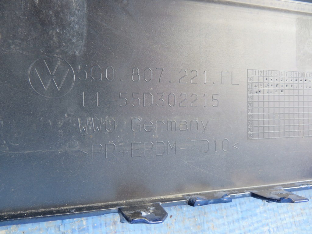 фото №6, Vw golf 7 vii 5g0 lift бампер передний перед