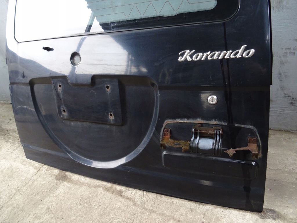 фото №8, Ssangyong korando кришка багажника двері багажника скло 99r