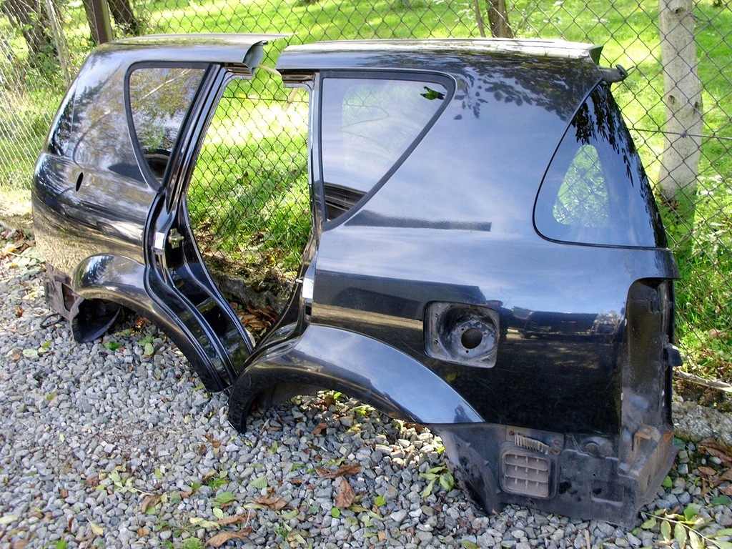 фото №14, Ssangyong rexton крыло левый задняя четверть стекло серебристая w niebieski