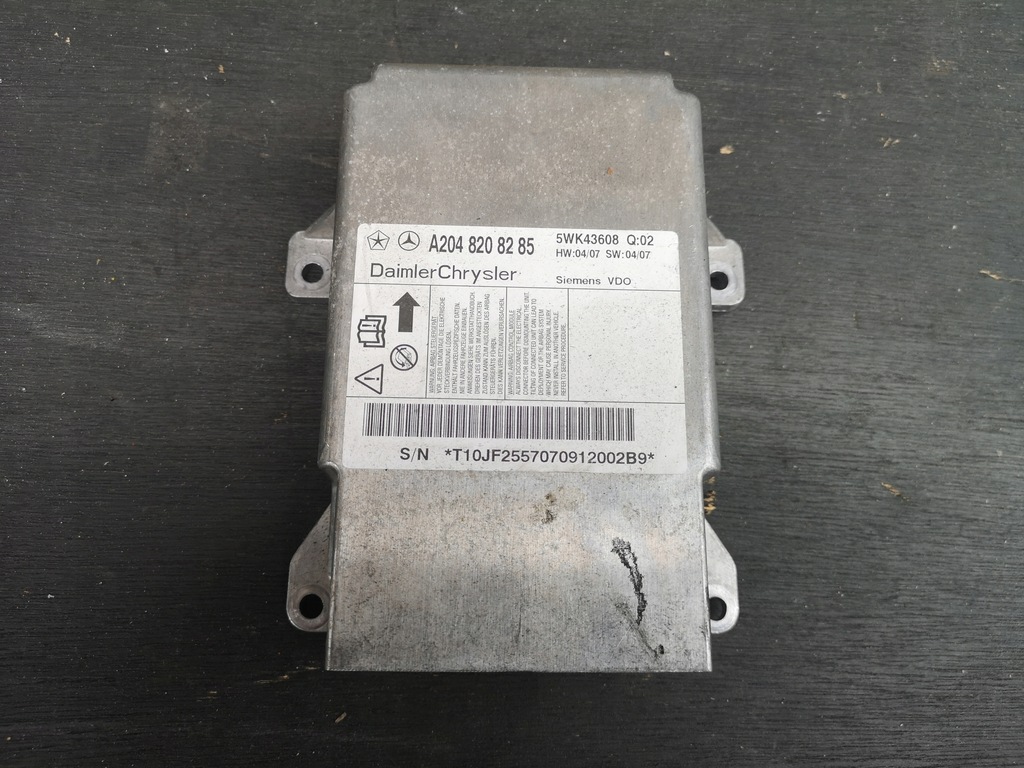 фото №1, Датчик модуль подушка безопасности 2048208285 mercedes w204