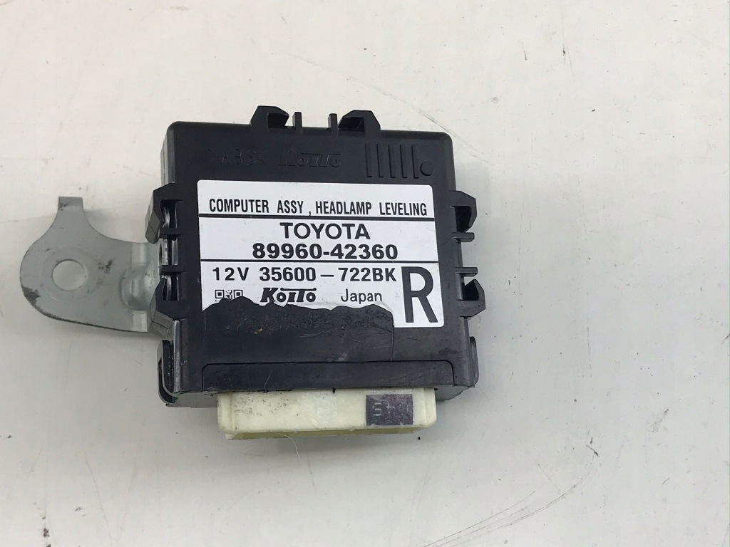 фото №1, Toyota rav4 iv модуль блок управления лампы 89960-42360