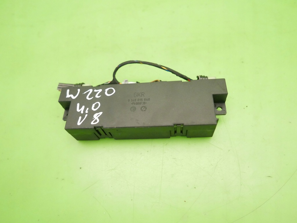 фото №6, Модуль блок керування обігрівача mercedes w220 s400 98-