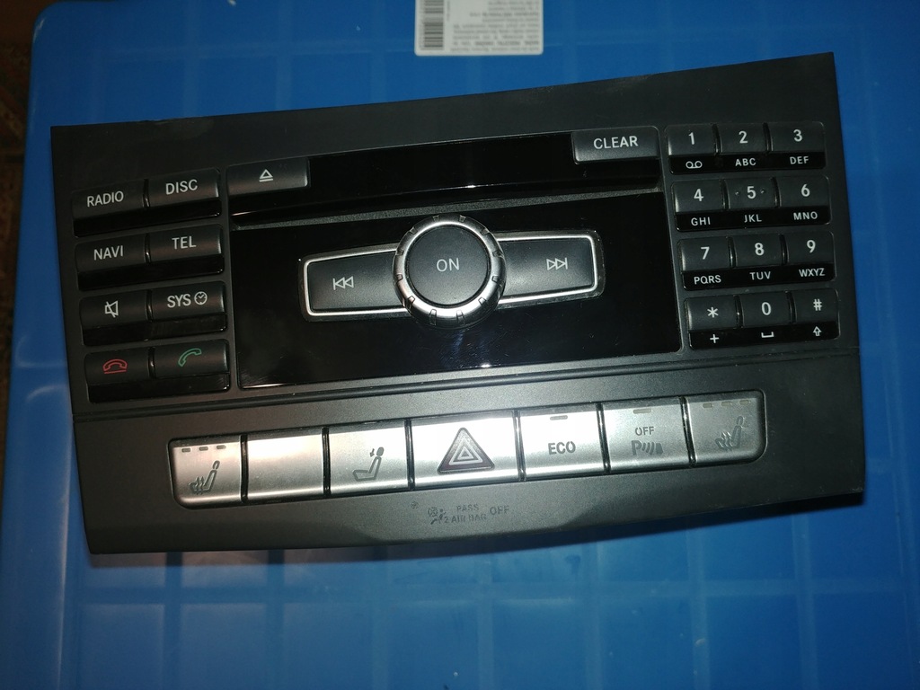 фото №1, Mercedes w212 навігація радіо a2129008524