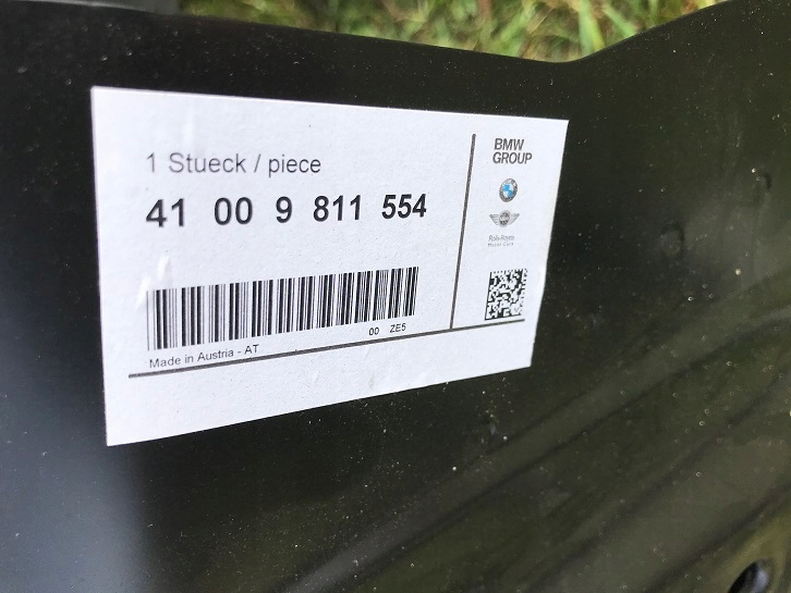 фото №3, Оригинальный блок двигателя передний порог bok mini r60 countr