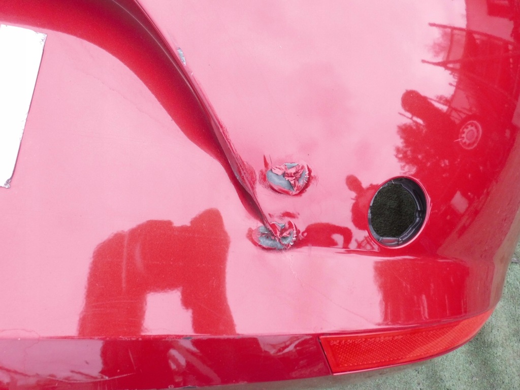 фото №10, Бампер задний seat leon ii 1p bordowy ls3x