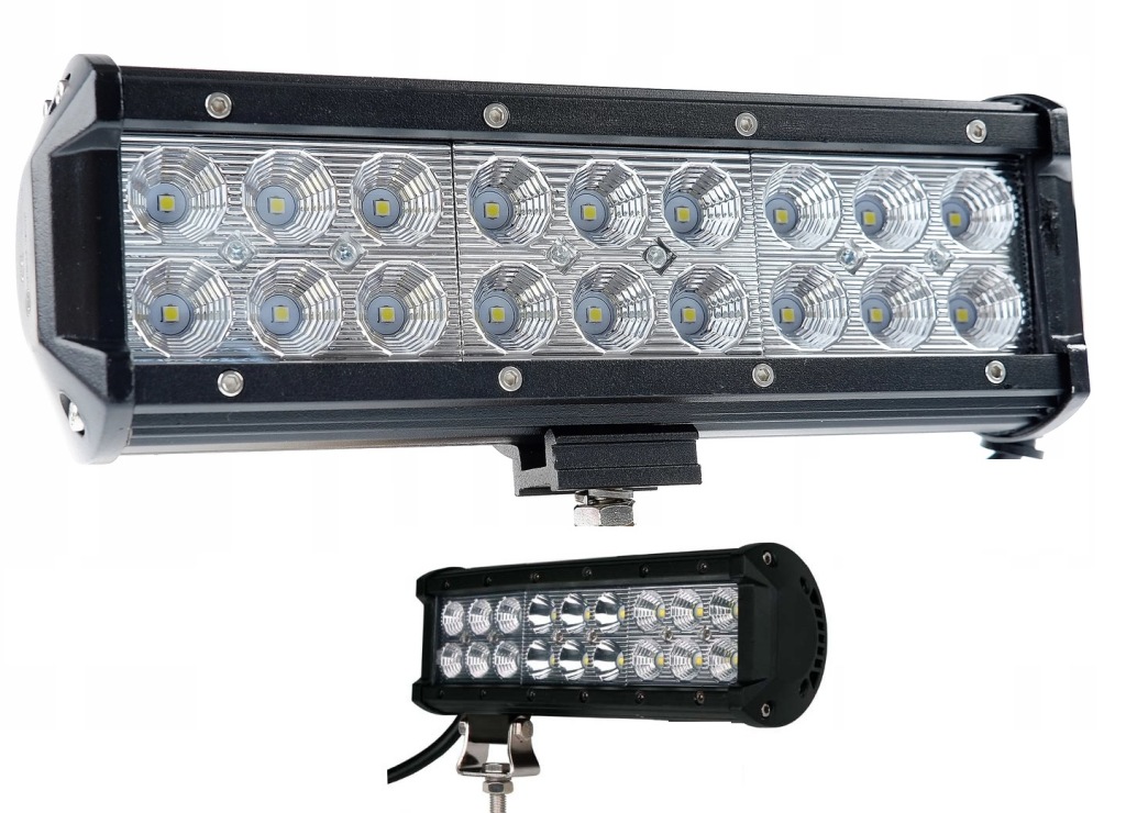 Купити Фара робоча протитуманна фара led lightbar 54w 9" 6000k ip67 combo m-tech