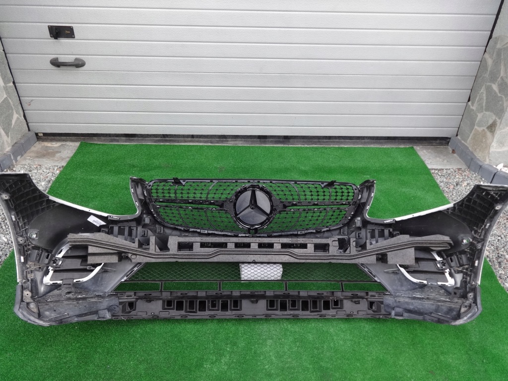 фото №6, Бампер перед передний mercedes glc w253 amg решётка радиатора