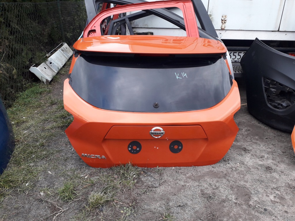 фото №1, Крышка багажника задняя задняя nissan micra k14 17-